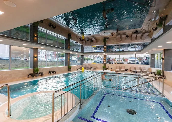 Apartament 6M Klifowa Rewal W Cenie Basen, Jacuzzi, Silownia, Sala Zabaw, Free Private Parking